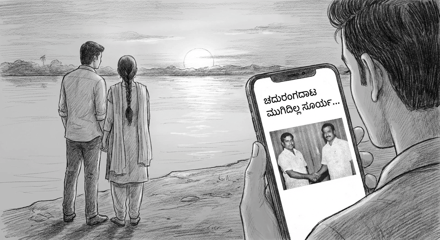 ಸೂರ್ಯ ಮತ್ತು ಸಿರಿ ನದಿಯ ದಡದಲ್ಲಿ